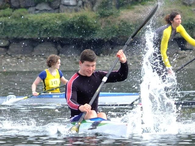 Photo courtesy of Tami OkiSenior kayaker Miles Cross-Whitter kayaking above. Cross-Whitter has been accepted to Dalhousie University in Halifax, Nova Scotia.