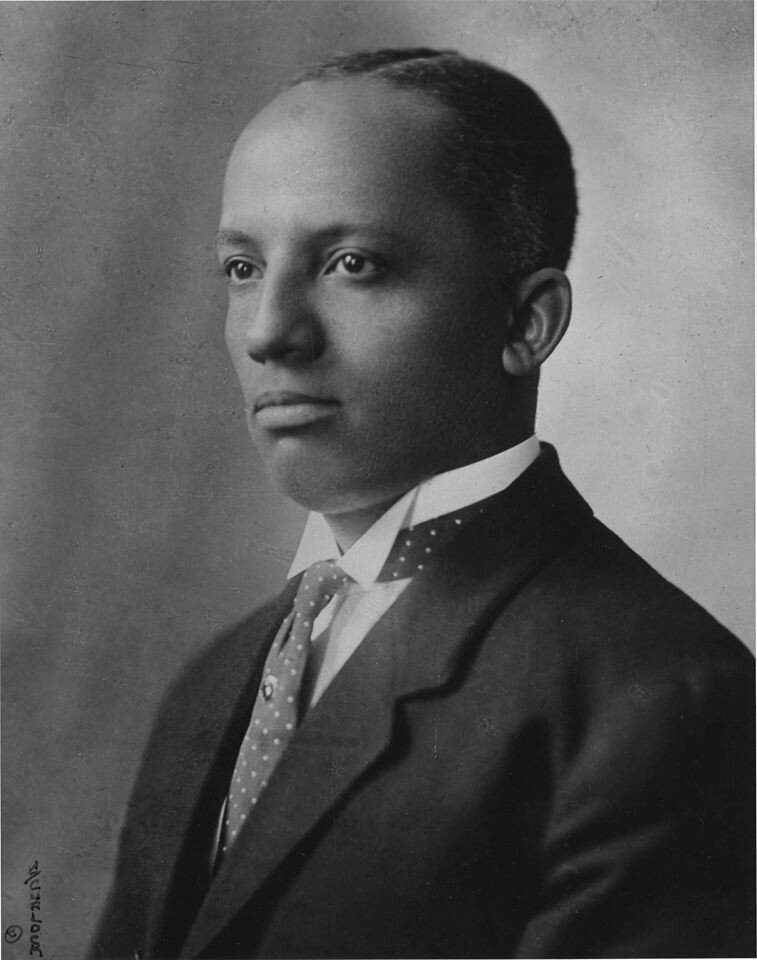 Photo of Carter G. Woodson from the ASALH website