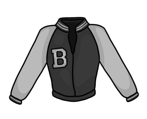 A reimagining of what a classic Ballard letterman jacket could look like, instead of the sweatshirts commonly worn now. 