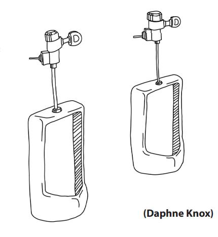 While the urinals may rest side by side, those who use them live in fear of being in such close proximity. 