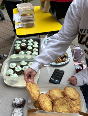 Treats were priced between $1 to $2, with the club raising approximately $200 by the end of the sale.
