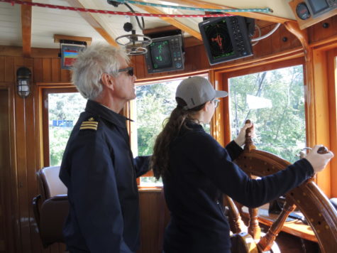 John Fosters maritime class goes on a field trip on South Lake Union to learn about the Virginia V ship.