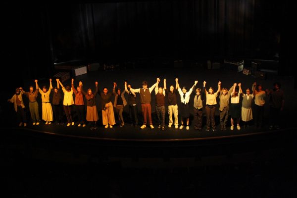 Written by the BHS ensemble of 2023 and directed by Miller Shor, the cast bows for curtain
call. “Sonnets For a New Century” asks the question: “What could you not leave this world
without saying?” 