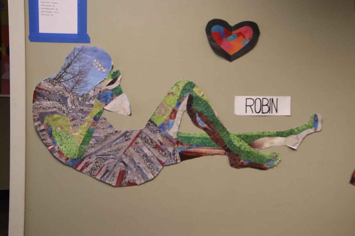 At the start of this school year, Special Education teacher Susan Ford and Instructional Assistant Lyall Wallerstedt took on the task of showcasing their students personalities through silhouette collages each adorned with a story and a name. 